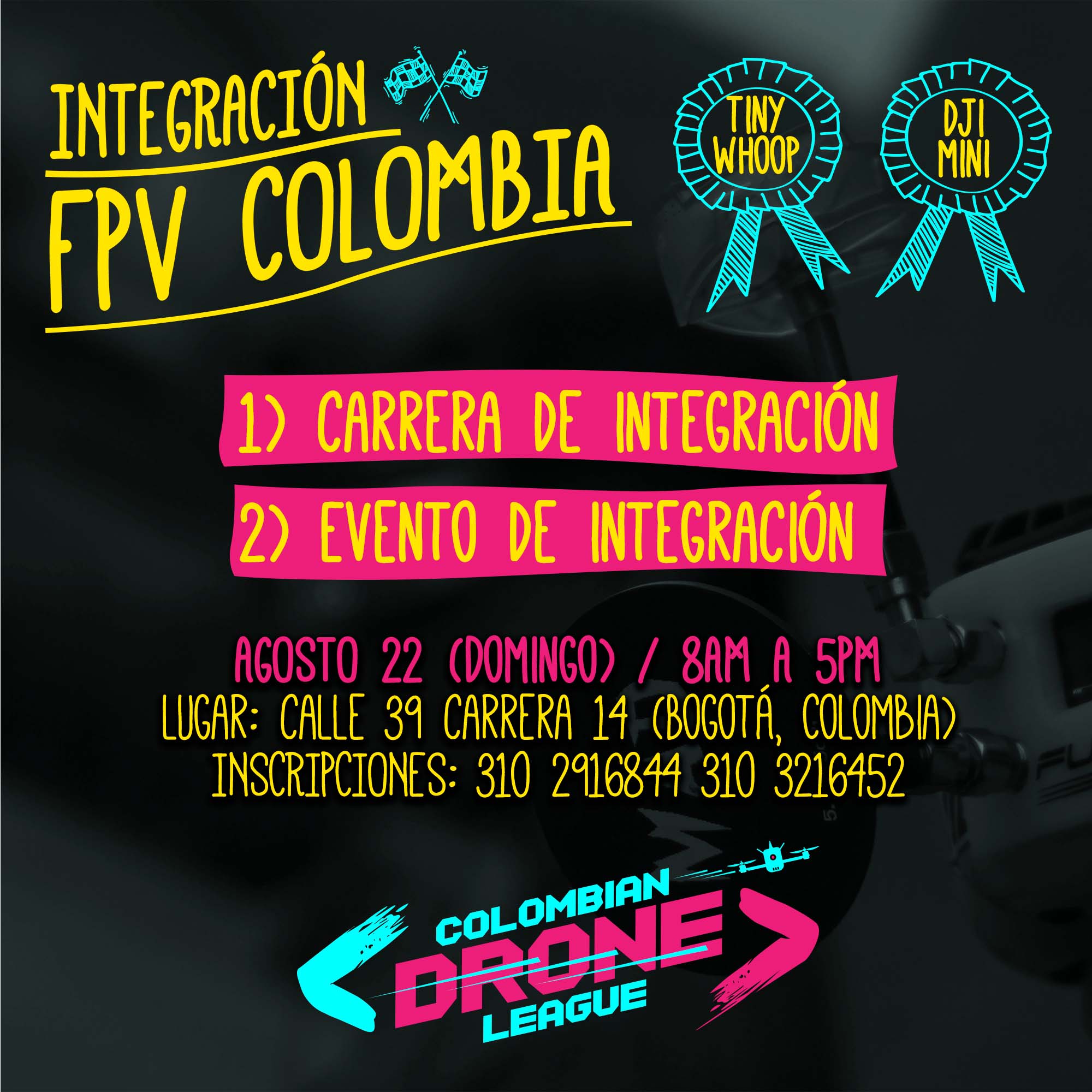 Carrera Drones Agosto 22 2021 - Bogotá