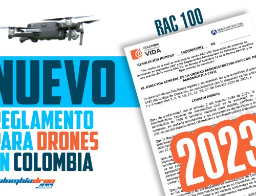 Nueva regulación de drones en Colombia 2023